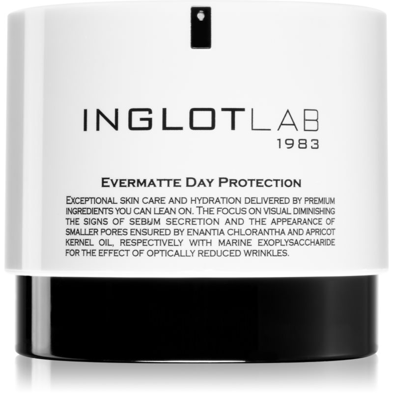 Inglot Lab Evermatte Day Protection mattító nappali krém 50 ml-Ár