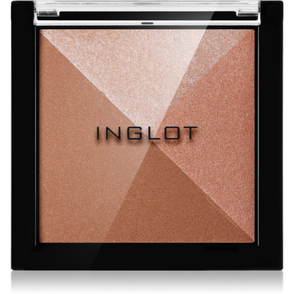 Inglot Multicolour System Highlighting & Bronzing Powder élénkítő és bronzosító paletta árnyalat 11 8