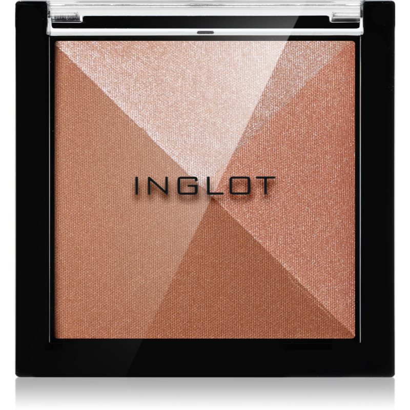 Inglot Multicolour System Highlighting & Bronzing Powder élénkítő és bronzosító paletta árnyalat 11 8