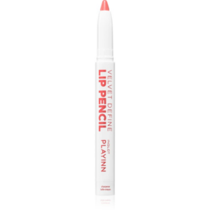 Inglot PlayInn Velvet Define Lip Pencil intenzív szájkontúrceruza árnyalat BLUSHING CORAL 61 1