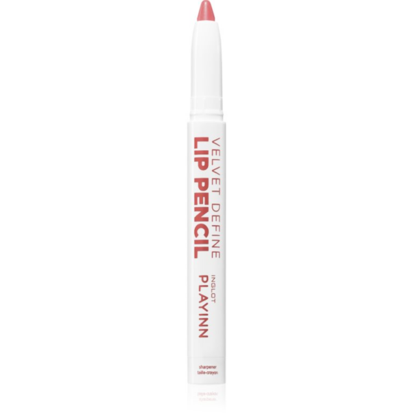 Inglot PlayInn Velvet Define Lip Pencil intenzív szájkontúrceruza árnyalat MELLOWED MAGENTA 65 1