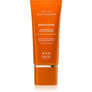 Institut Esthederm Bronz Repair Protective Anti-Wrinkle and Firming Face Care feszesítő arckrém a ráncok ellen magas UV védelemmel 50 ml-Eredeti