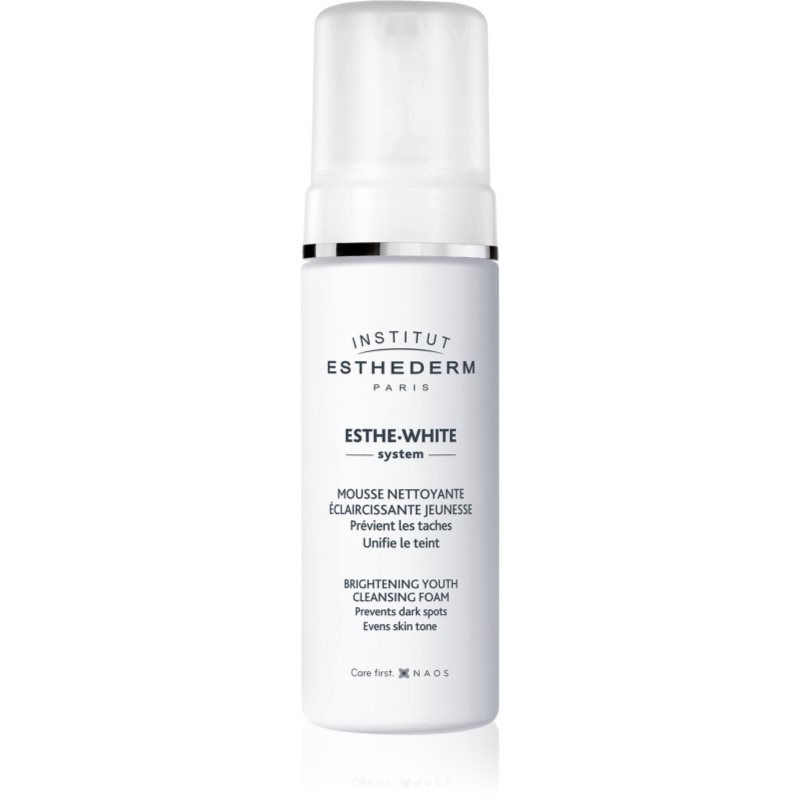 Institut Esthederm Esthe White Brightening Youth Cleansing Foam tisztító hab fehérítő hatással 150 ml-Eredeti
