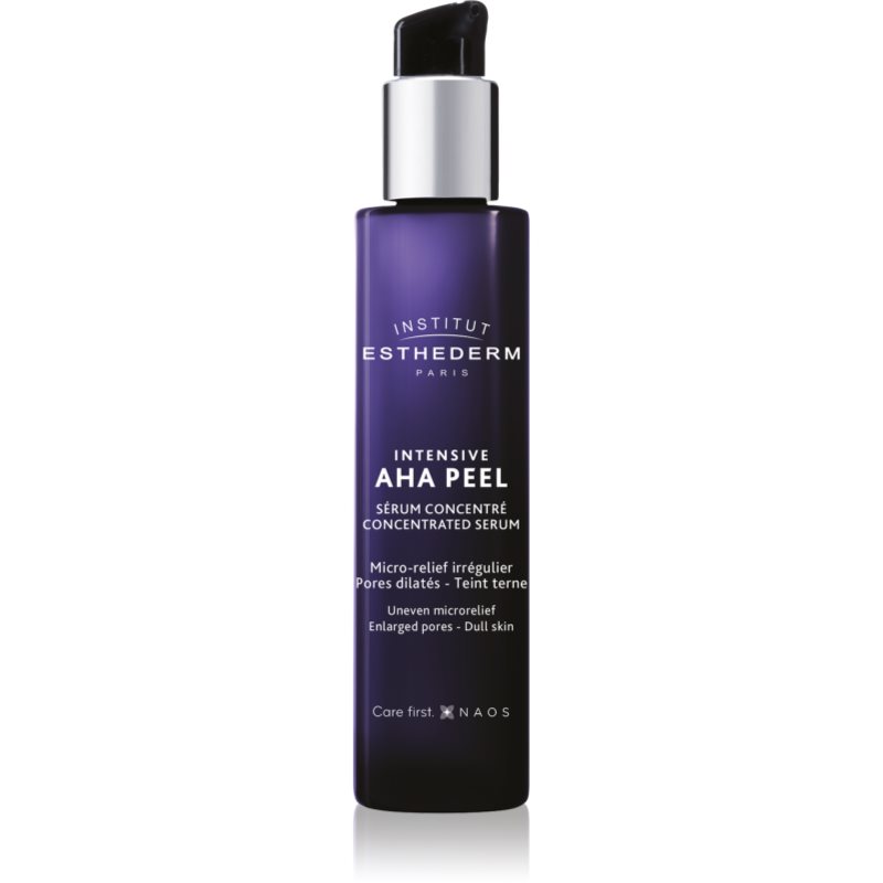 Institut Esthederm Intensive AHA Peel Concentrated Serum koncentrált bőrszérum A.H.A.-val (Alpha Hydroxy Acids) 30 ml-Eredeti