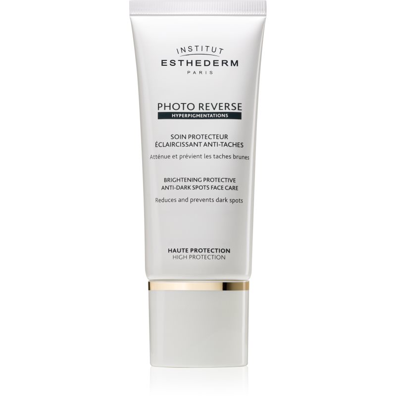 Institut Esthederm Photo Reverse Brightening Protective Anti-Dark Spots Face Care bőrvilágosító védő ápolás a pigmentfoltok ellen magas UV védelemmel-Eredeti