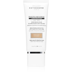 Institut Esthederm Photo Reverse Protective Anti-Dark Spots Tinted Face Care védő és tonizáló krém a pigmentfoltok ellen magas UV védelemmel árnyalat-Ár