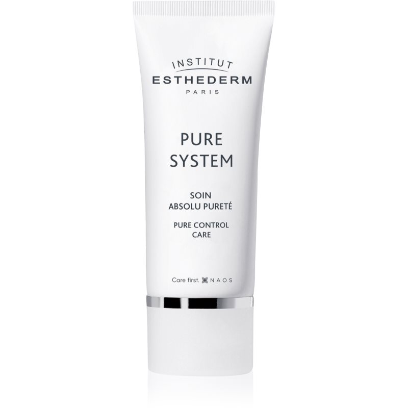 Institut Esthederm Pure System Pure Control Care mattító krém a faggyútermelés szabályozására 50 ml-Eredeti