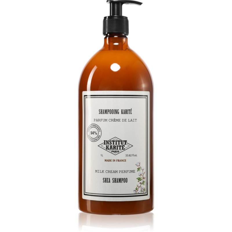Institut Karité Paris Milk Cream Shea Shampoo hidratáló sampon 1000 ml