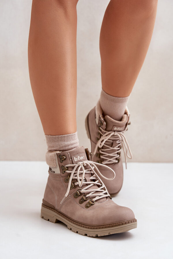 Insulated Women's Trappers Lee Cooper Dark Beige
