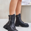 Insulated Women's Workery Shoes Eco Leather Big Star Black
