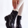 Insulated leather shoes La.Fi 250009B-QN Black