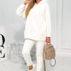 Insulated set with ecru sweatshirt
