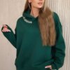 Insulated set with embroidery Los Angeles green