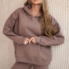 Insulated set with embroidery Los Angeles mocha