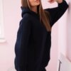 Insulated set with sweatshirt in dark blue