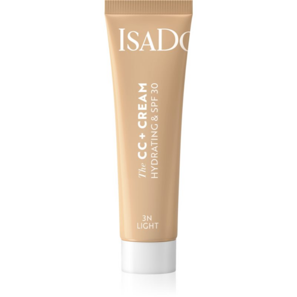 IsaDora CC + Cream hidratáló CC krém SPF 30 árnyalat 3N Light 30 ml-Ár