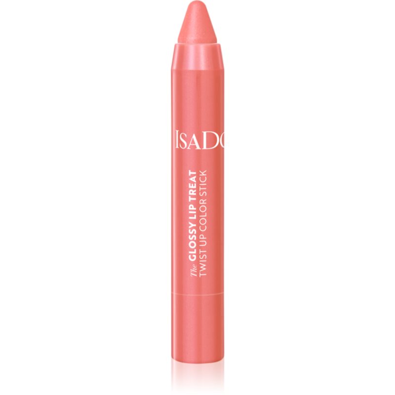 IsaDora Glossy Lip Treat Twist Up Color hidratáló rúzs árnyalat 09 Beach Peach 3