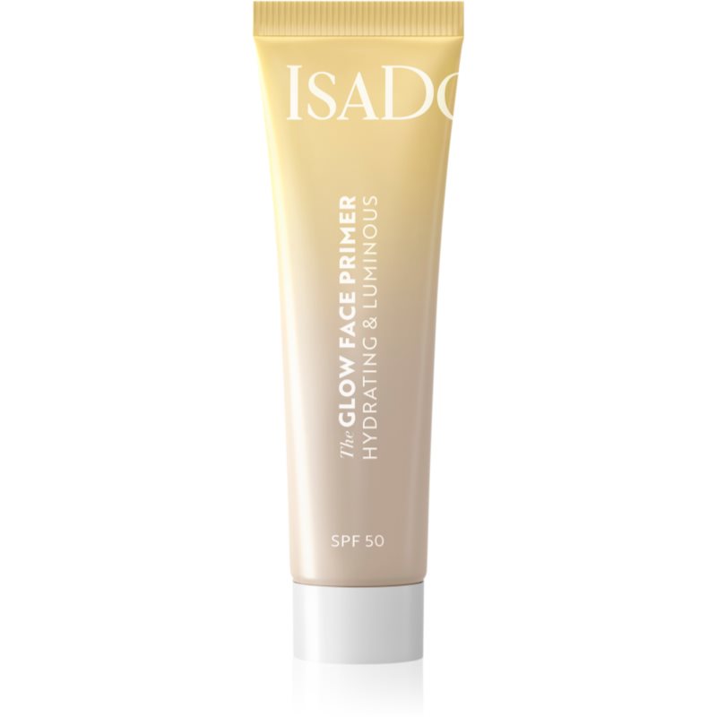 IsaDora Glow Face Primer Hydrating & Luminous Egységesítő sminkalap élénk és hidratált bőr SPF 50 30 ml-Ár
