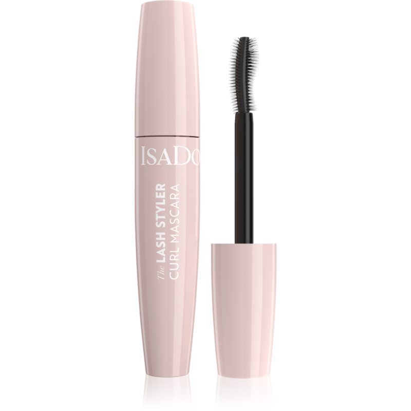IsaDora Lash Styler Curl Mascara szempillaspirál az ívelt és szétválasztott pillákért árnyalat 50 Black 10 ml-Ár
