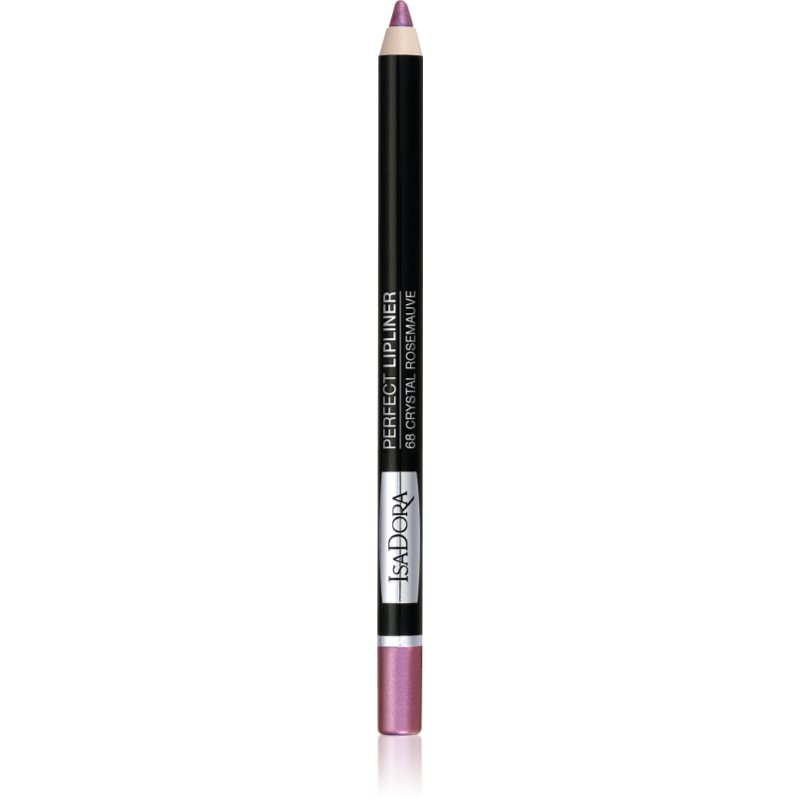 IsaDora Perfect Lipliner szájkontúrceruza árnyalat 68 Crystal Rosemauve 1.2 g