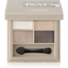 IsaDora The Eyeshadow Quartet szemhéjfesték paletta árnyalat 09 Pearls Allure 3.5 g