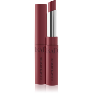 IsaDora The Matte Lipstick mattító rúzs hidratáló hatással árnyalat 19 Real Crimson 1.6 g