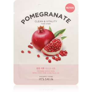 It´s Skin The Fresh Mask Pomegranate szövet arcmaszk az arcbőr élénkítésére és vitalitásáért 20 g-Ár