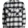 JACK & JONES Átmeneti dzseki 'Cane'  antracit / szürke melír / természetes fehér-hu