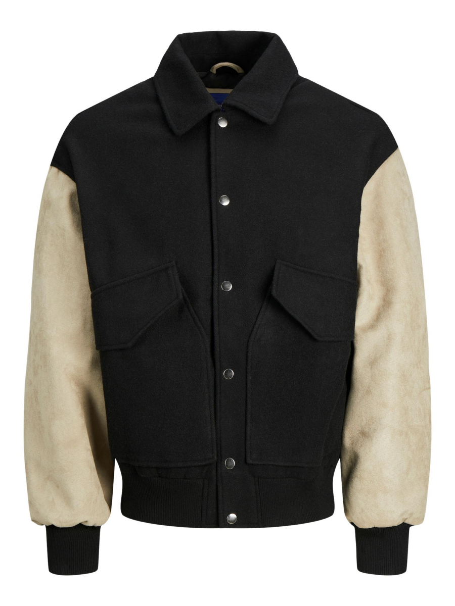 JACK & JONES Átmeneti dzseki 'FAME'  bézs / fekete-Ár