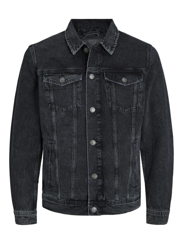 JACK & JONES Átmeneti dzseki 'JJJean'  fekete farmer-Hungary