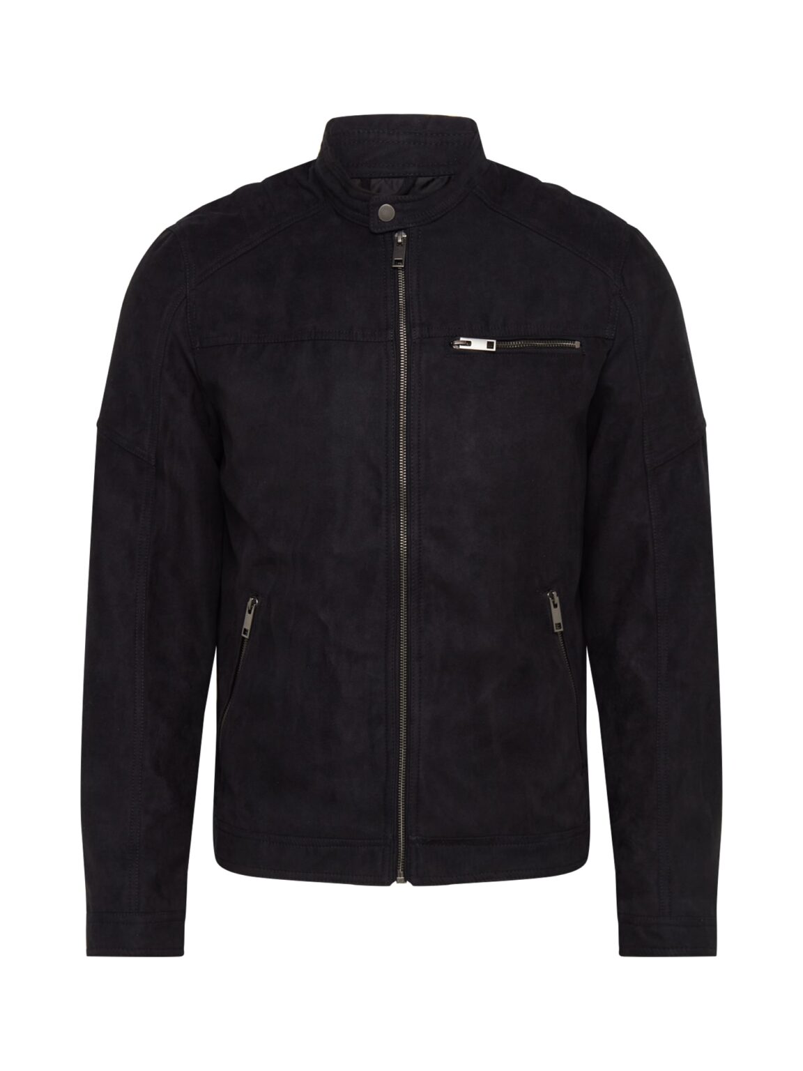 JACK & JONES Átmeneti dzseki 'Rocky'  fekete