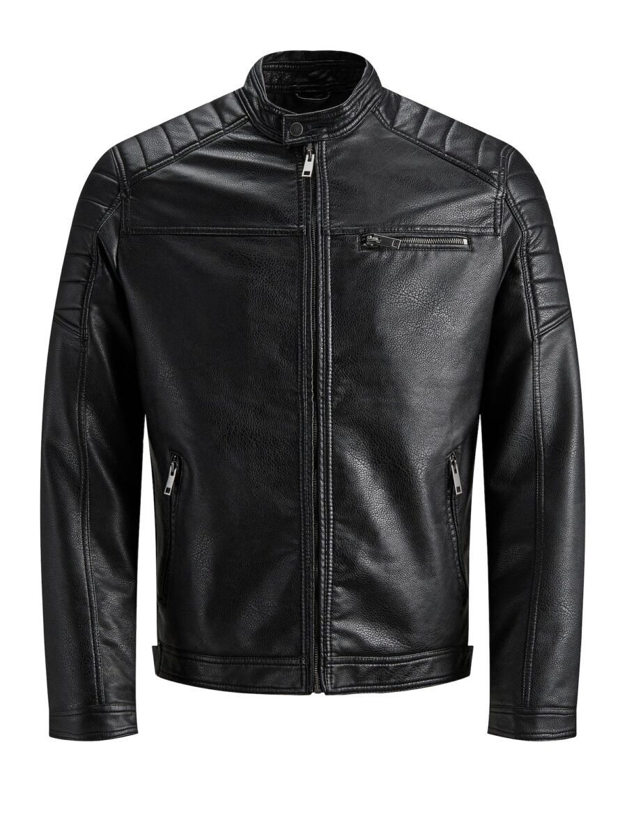 JACK & JONES Átmeneti dzseki 'Rocky'  fekete-hu