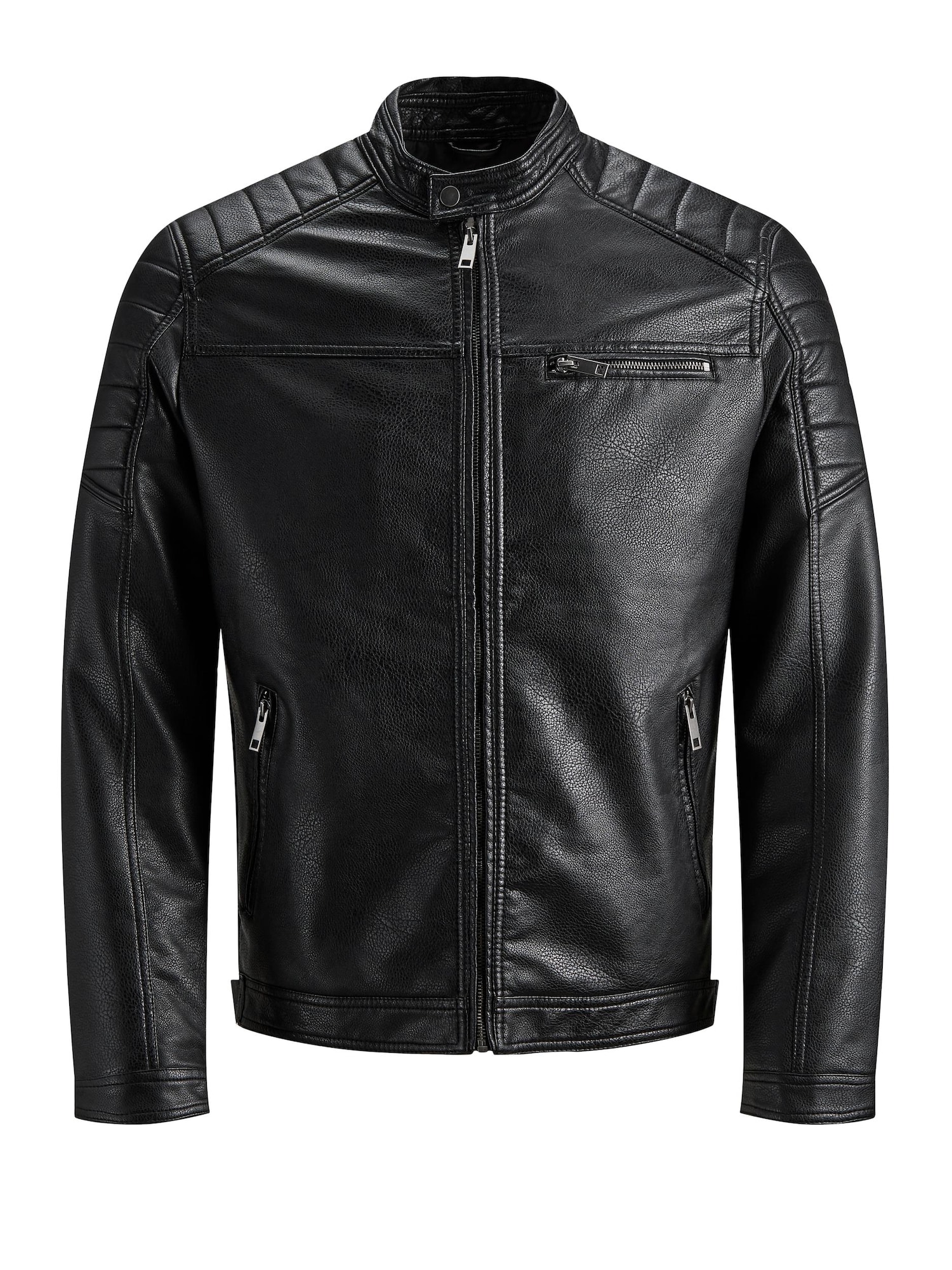 JACK & JONES Átmeneti dzseki 'Rocky'  fekete-hu