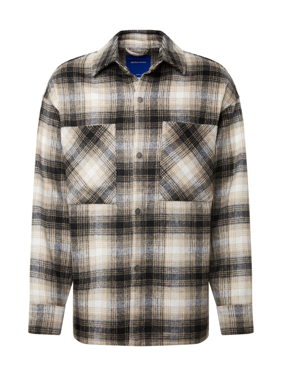 JACK & JONES Átmeneti dzseki  bézs / barna / fehér-hu