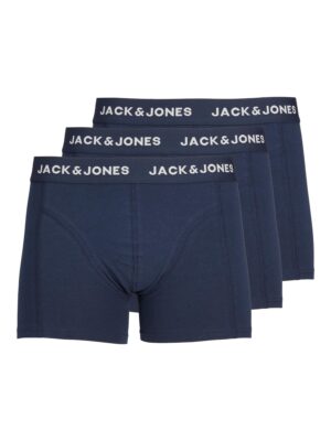 JACK & JONES Boxeralsók 'Anthony'  sötétkék / fehér