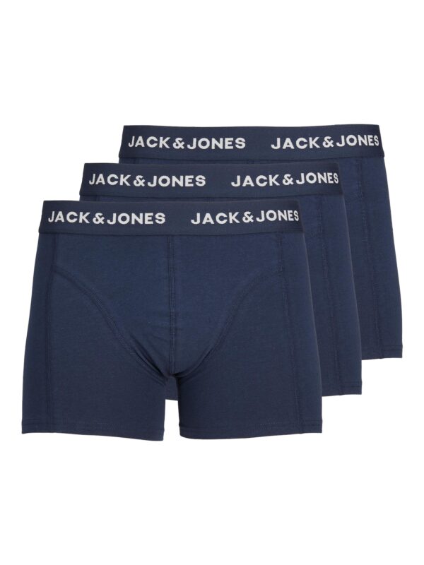 JACK & JONES Boxeralsók 'Anthony'  sötétkék / fehér