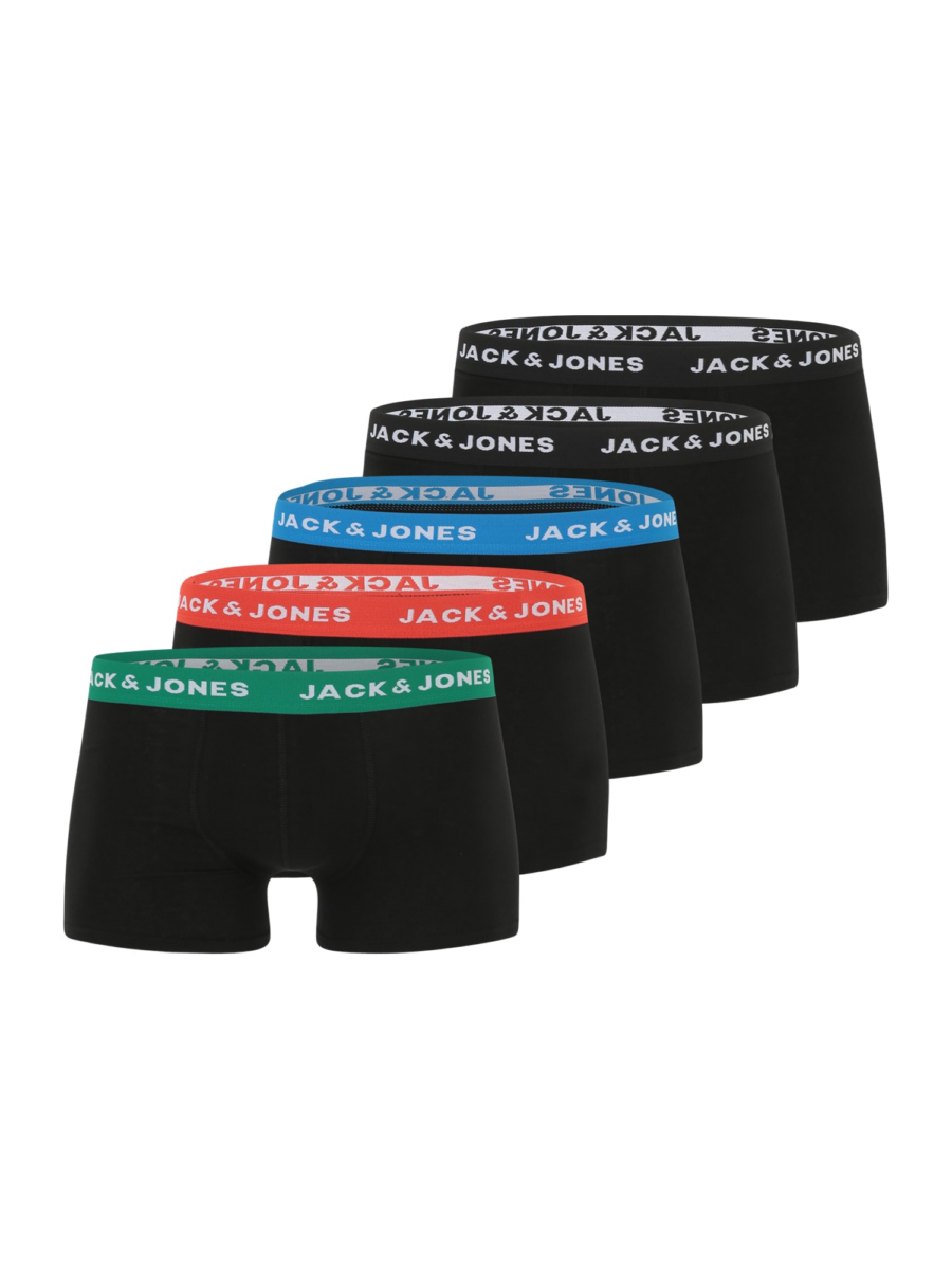 JACK & JONES Boxeralsók 'Chuey'  égkék / jáde / fekete / fehér-Hungary