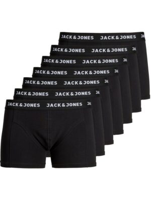 JACK & JONES Boxeralsók 'Chuey'  fekete / fehér
