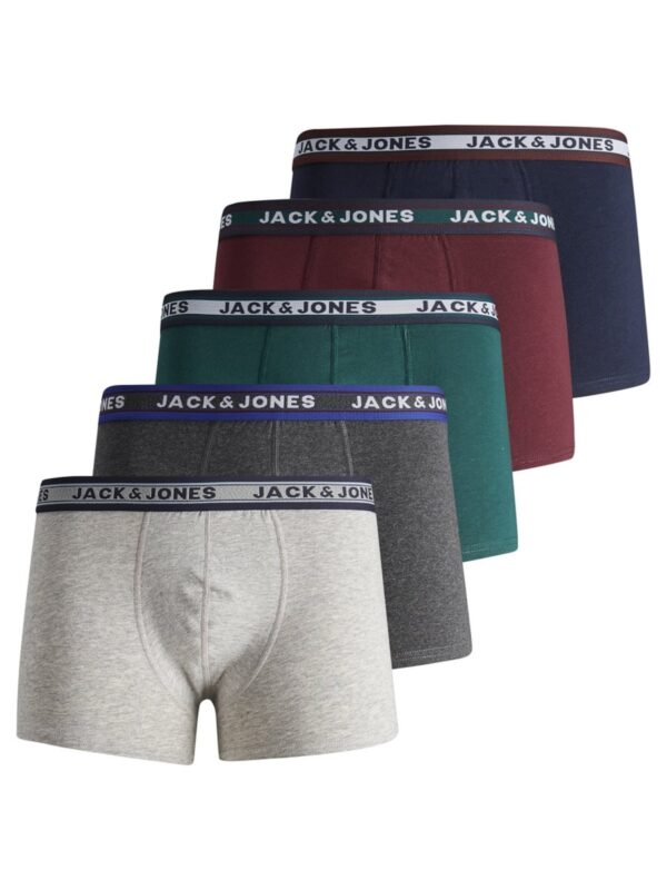 JACK & JONES Boxeralsók 'JACOliver'  tengerészkék / szürke / antracit / sötétzöld / borvörös