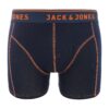 JACK & JONES Boxeralsók 'JACSIMPLE'  éjkék / narancs