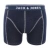 JACK & JONES Boxeralsók 'JACSIMPLE'  sötétkék / fehér
