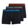 JACK & JONES Boxeralsók 'JACWaistband'  kék / szürke / piros / fekete
