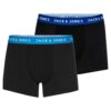 JACK & JONES Boxeralsók 'Rich'  királykék / fekete / fehér