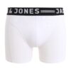 JACK & JONES Boxeralsók 'Sense'  fekete / fehér