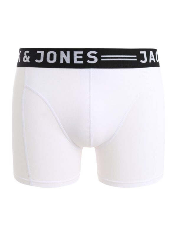 JACK & JONES Boxeralsók 'Sense'  fekete / fehér