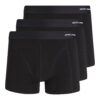 JACK & JONES Boxeralsók  fekete / fehér-hu