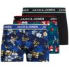 JACK & JONES Boxeralsók  sötétkék / barna / fekete / piszkosfehér
