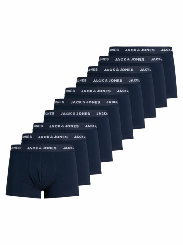 JACK & JONES Boxeralsók  tengerészkék / fehér-hu