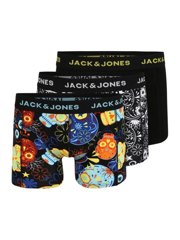 JACK & JONES Boxeralsók  világoskék / sárga / narancs / fekete-hu