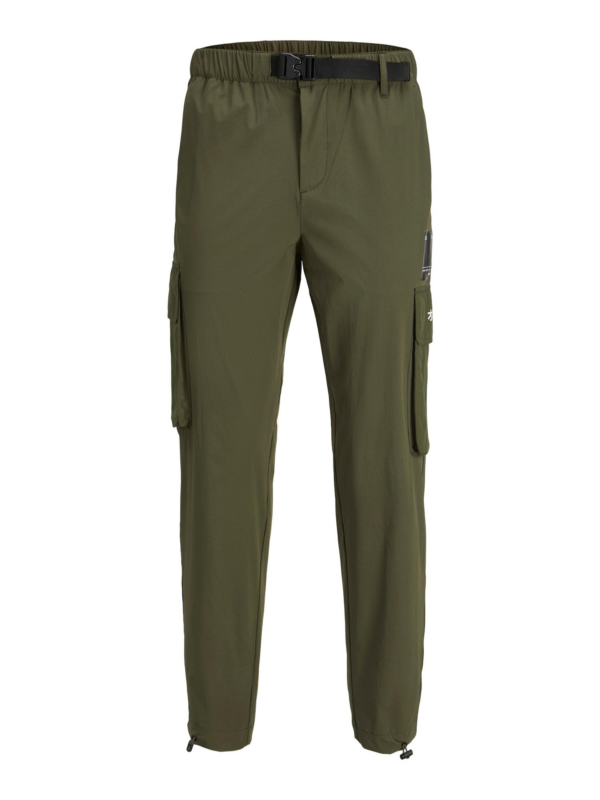 JACK & JONES Cargo nadrágok 'Bill Cullen'  sötétzöld-Hungary